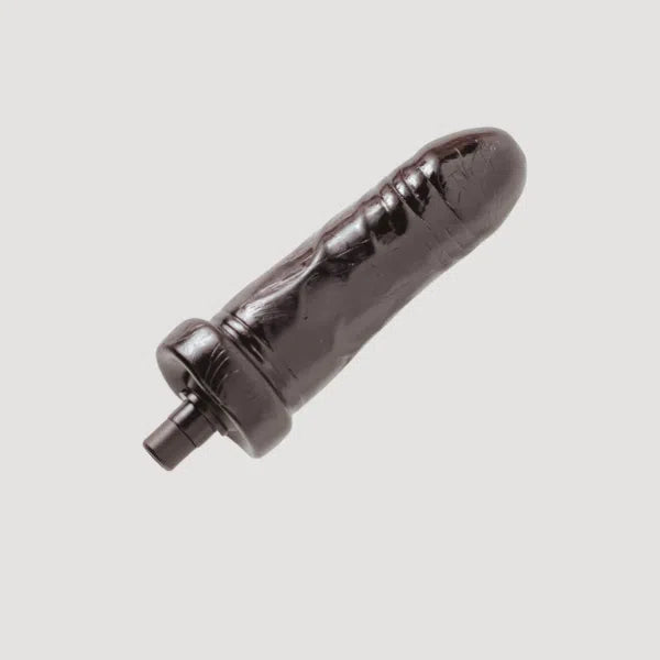 Massage Gun Black Dildo Attachment 12.5mm