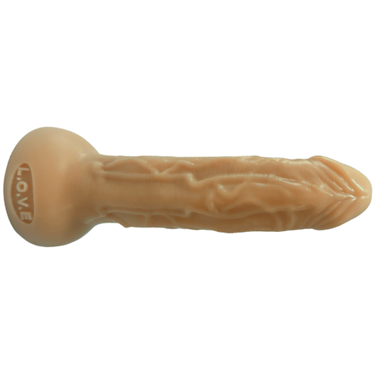 8" Vac-u-lock White Wonder Dildo