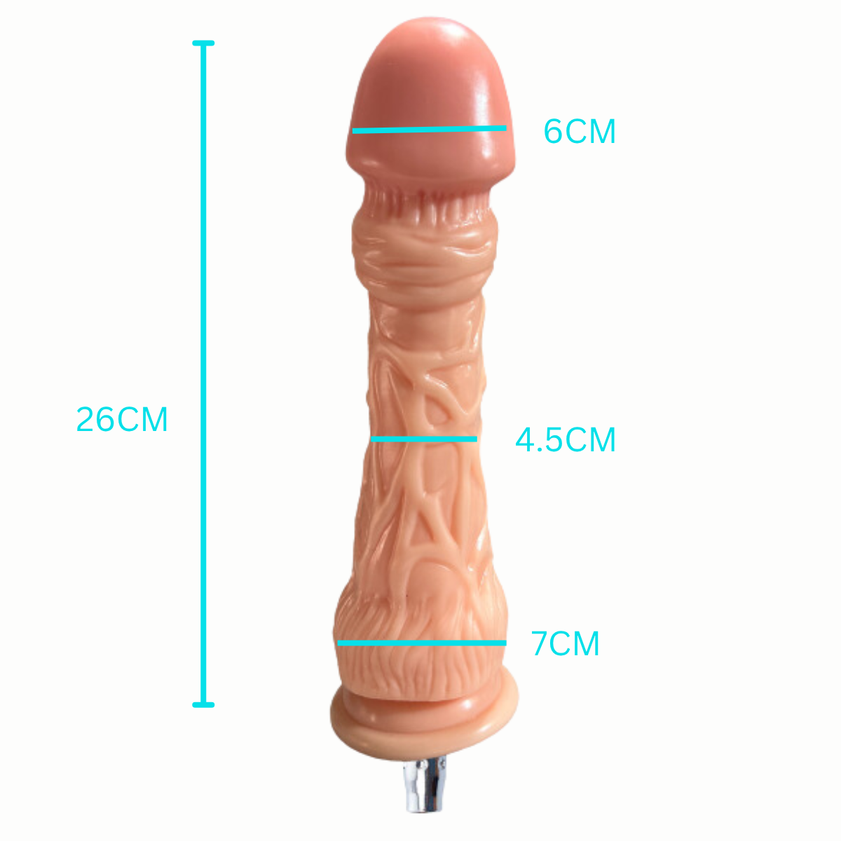QUICKLOCK  Hercules Extra Large Dildo