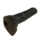 7" Vac - U - Lock Black Cock Dildo - Bondivibes