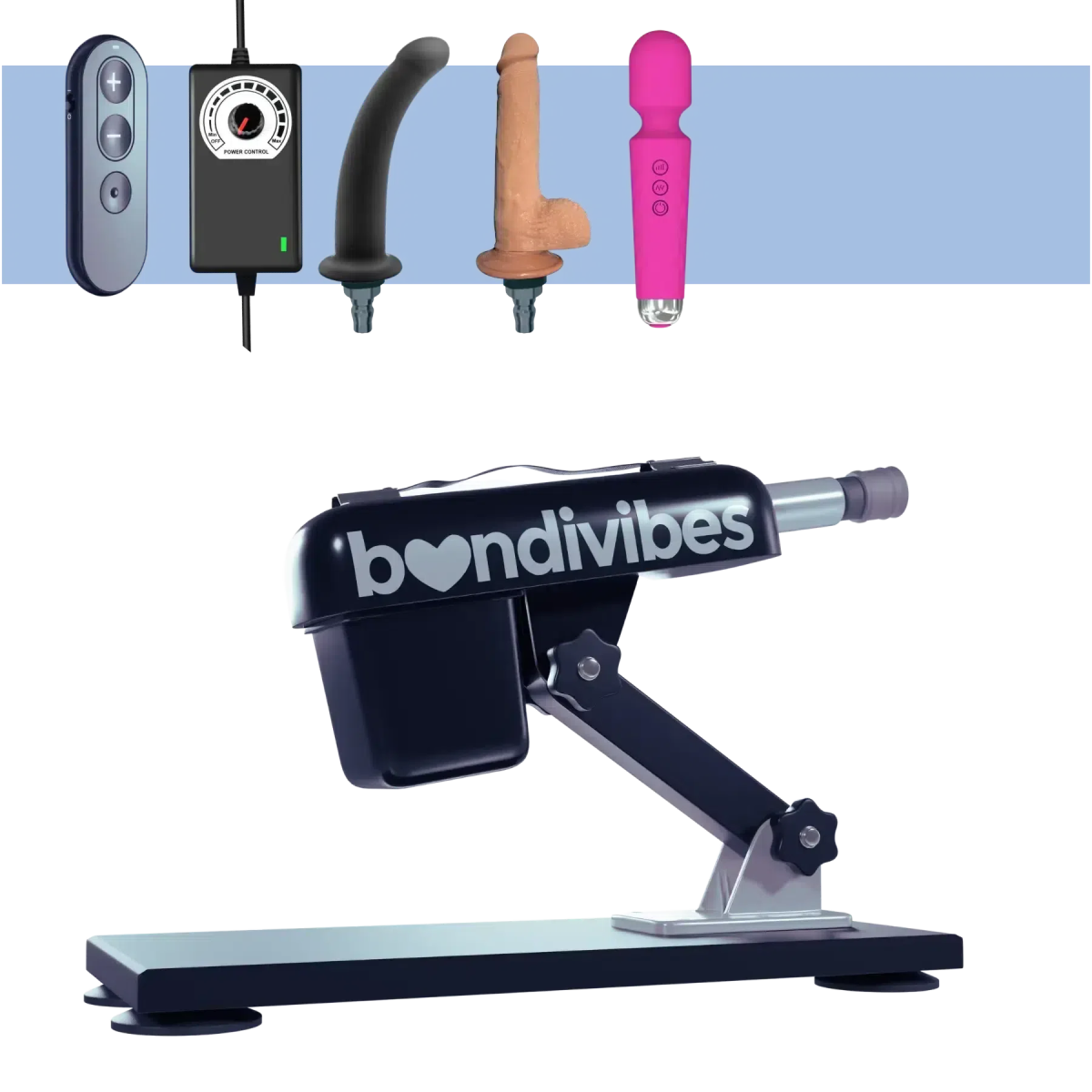 MKII Dildo Sex Machine Pack - Bondivibes