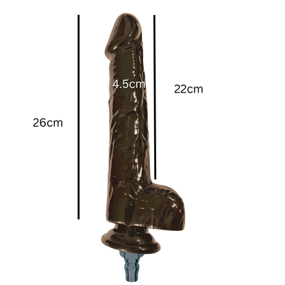 QUICKLOCK  10" BBC Dildo Attachment
