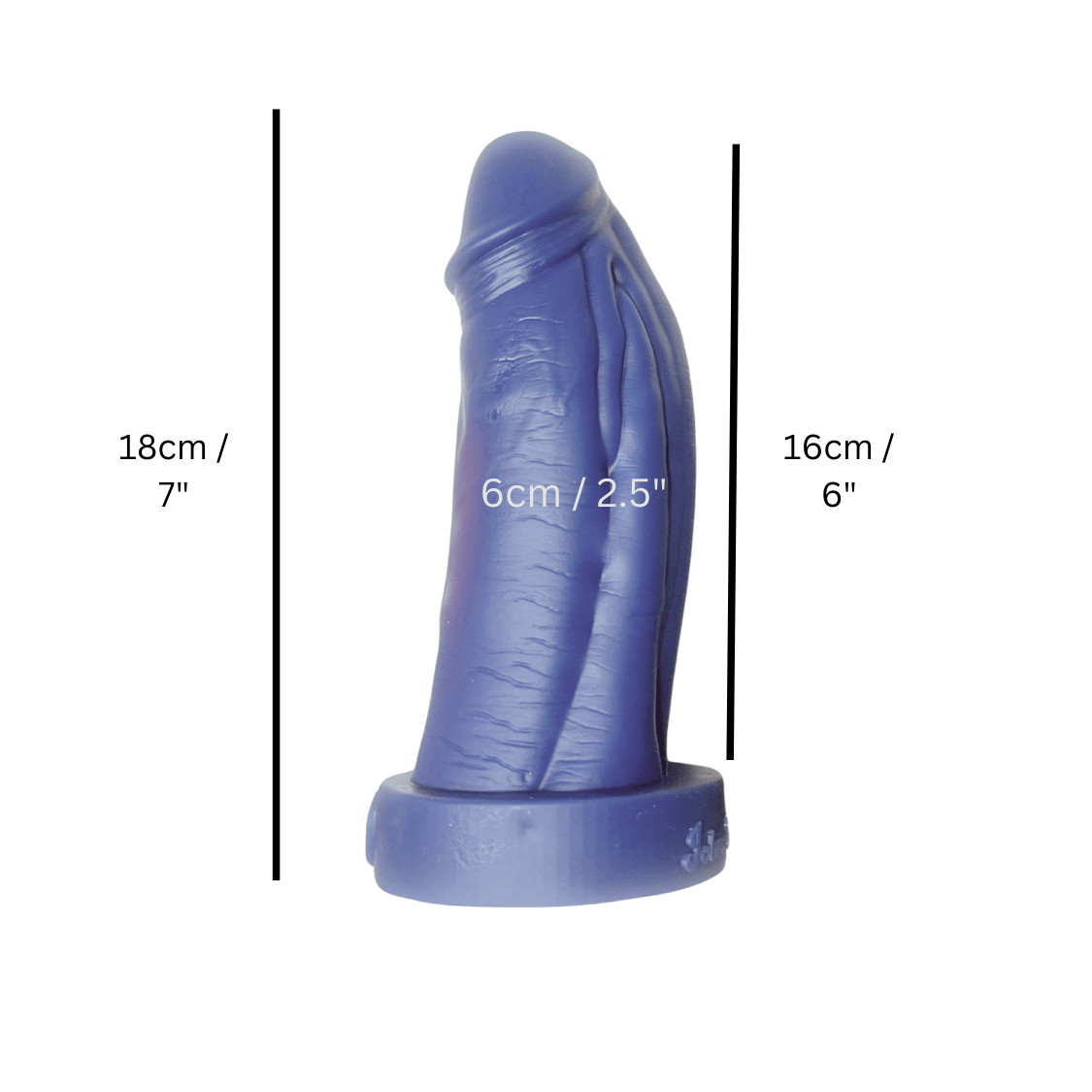 7" Vac - u - lock Daddy Dildo - Bondivibes