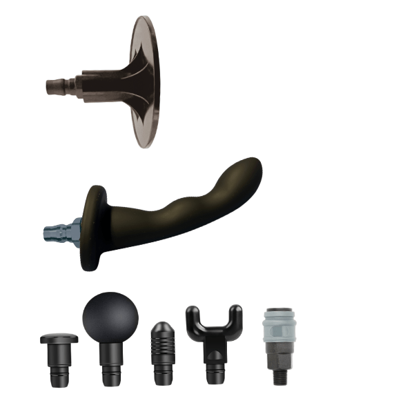 Anal Massage Gun Dildo Bundle - Bondivibes