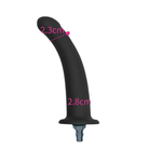 4" QUICKLOCK Silicone Anal Dildo - Bondivibes