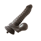 8" Black Silicone Dragon Dildo - Bondivibes