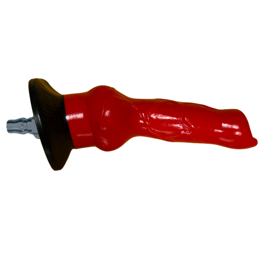 Quicklock Silicone Dog Dildo