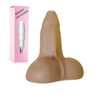 VAC - U - LOCK PEEWEE White 6" Dildo Attachment - Bondivibes