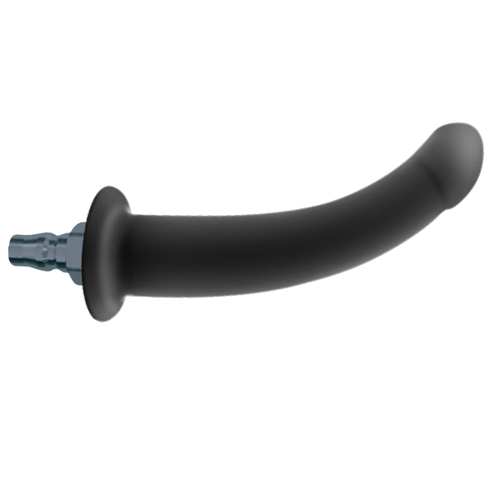 4" QUICKLOCK  Silicone Anal Dildo