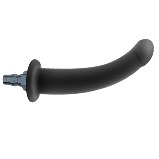 4" QUICKLOCK  Silicone Anal Dildo