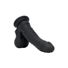 8" Black Silicone Dragon Dildo - Bondivibes
