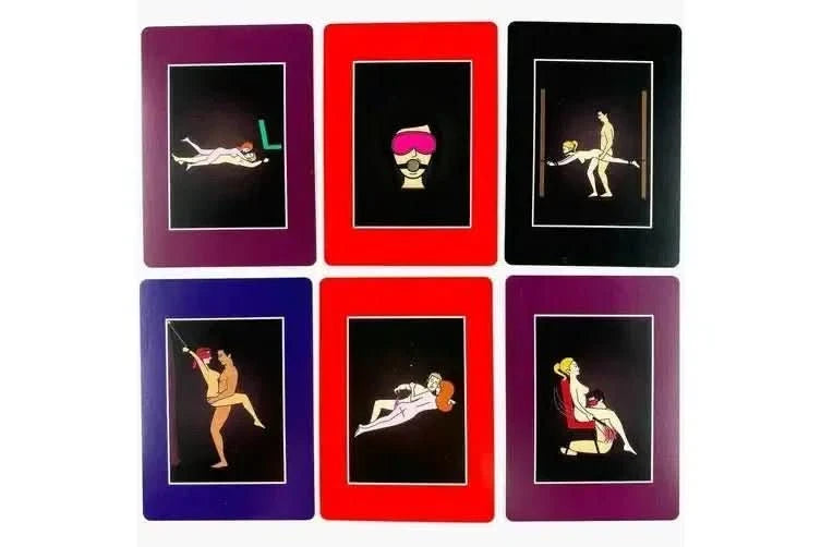 50 Positions of Bondage Cards - Bondivibes