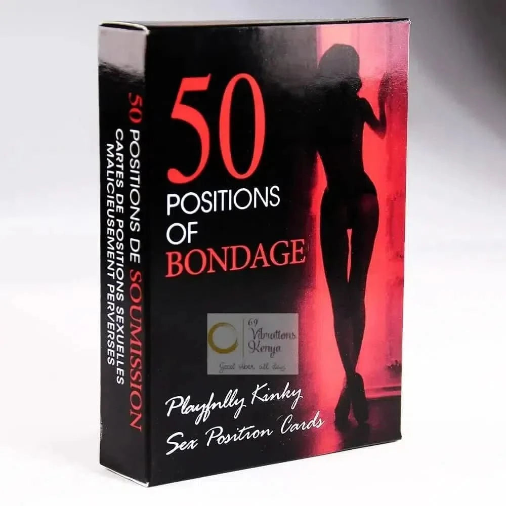 50 Positions of Bondage Cards - Bondivibes