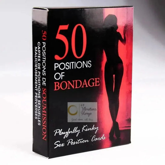 50 Positions of Bondage Cards - Bondivibes