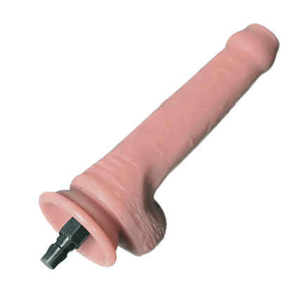 QUICKLOCK 8" Dual Density Foreskin Dildo - Bondivibes