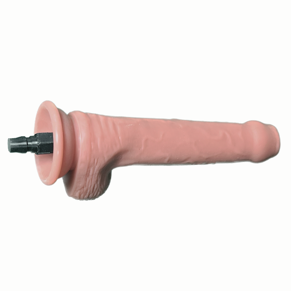 QUICKLOCK  8" Foreskin Dildo