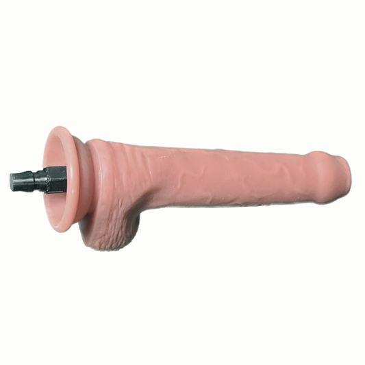 QUICKLOCK  8" Foreskin Dildo