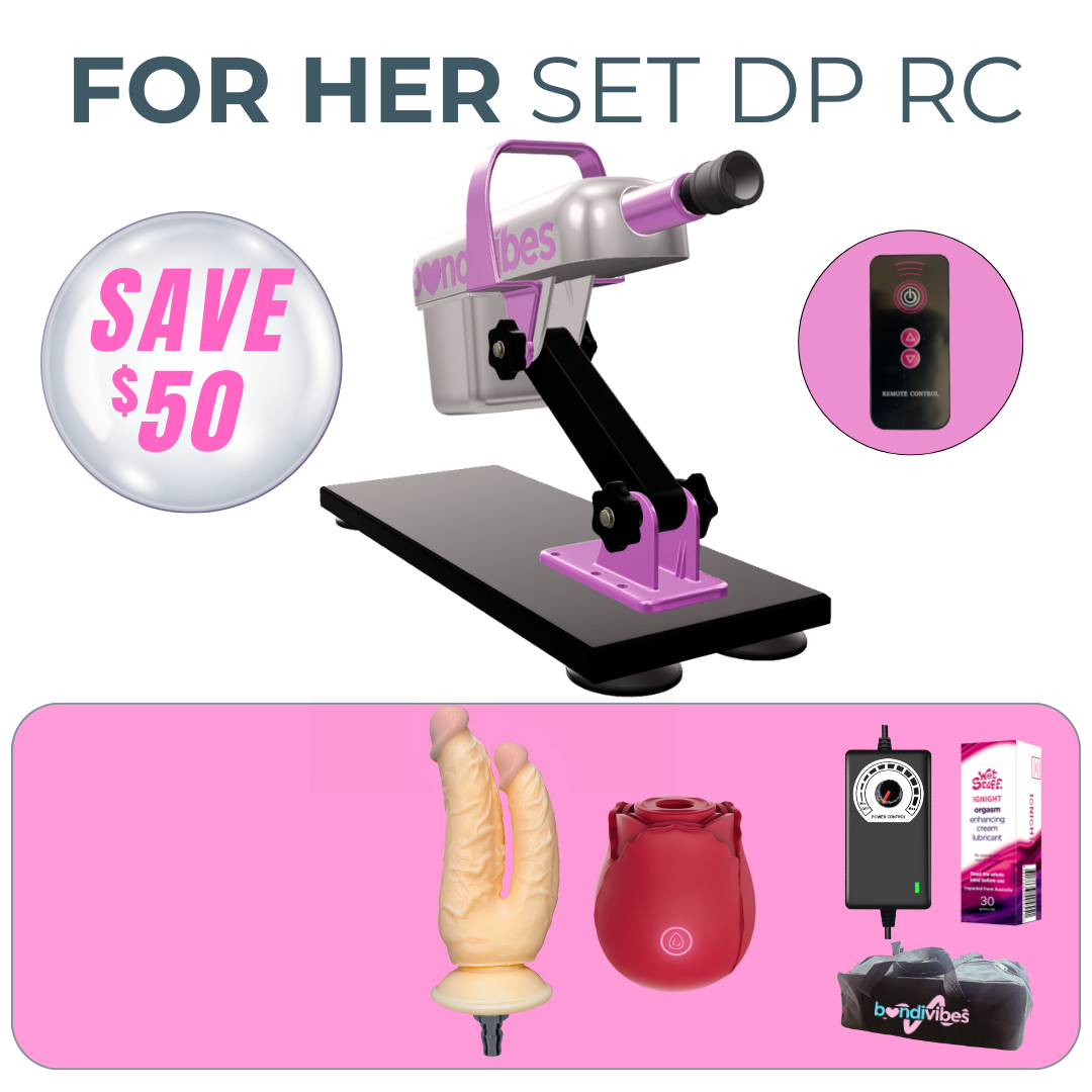MKii For Her DP Sex Machine Set