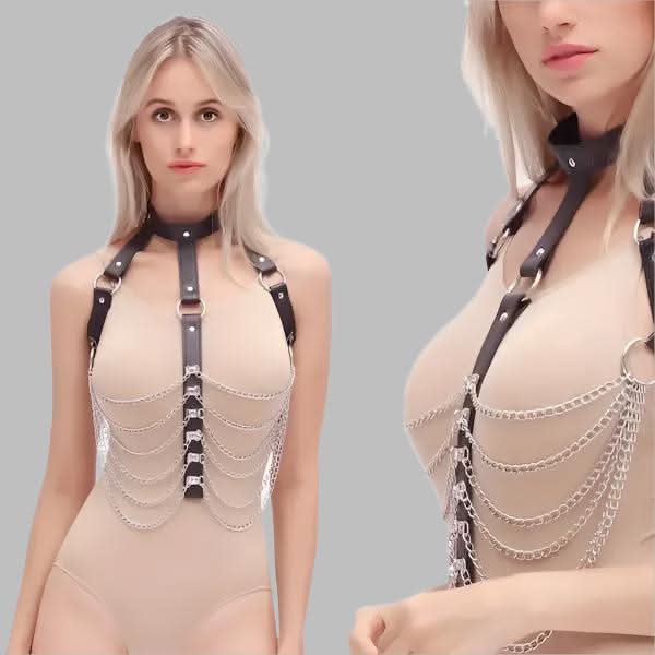 Bondage Adjustable Neck Collar - Bondivibes