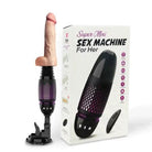 Cordless Portable Sex Machine with Dildo - Bondivibes