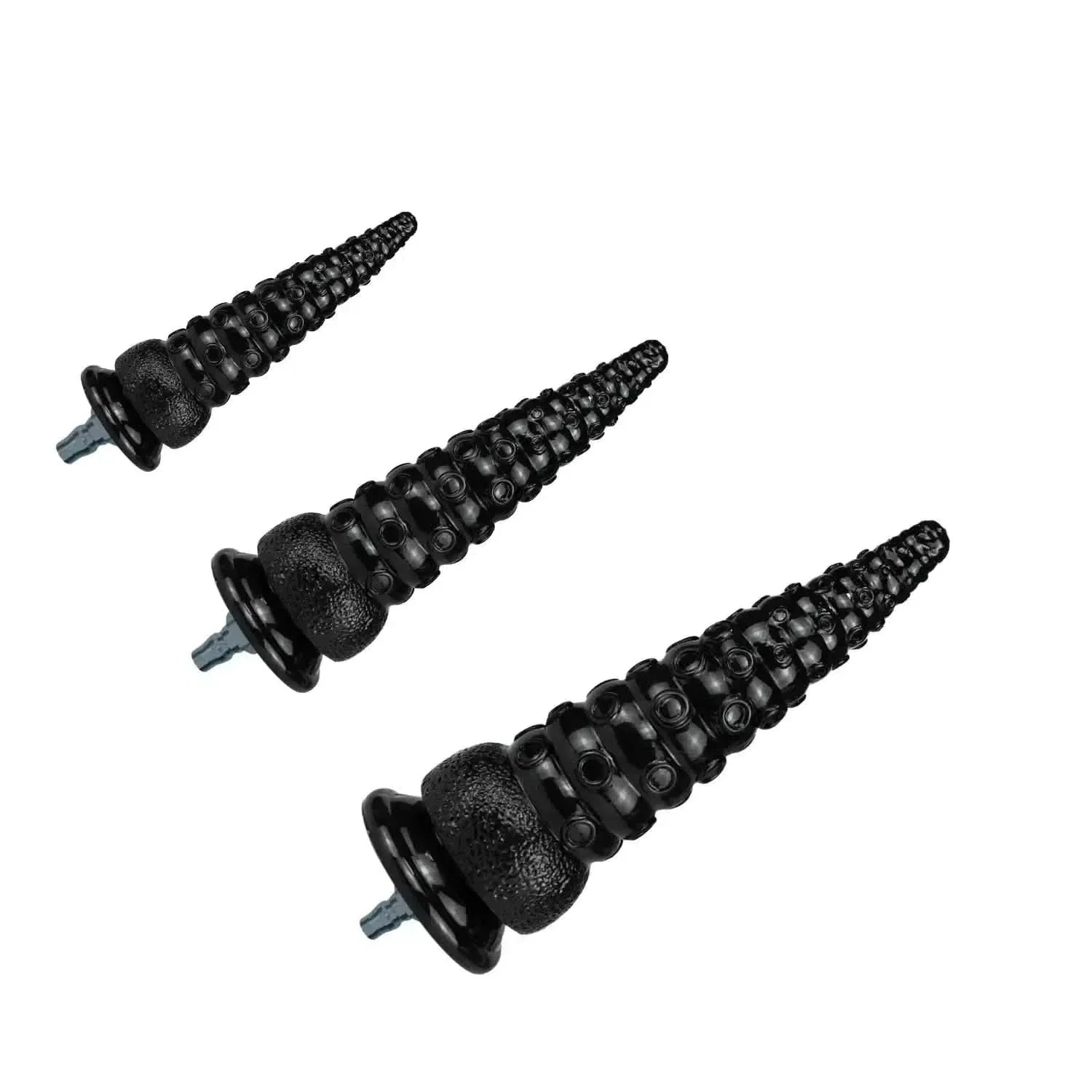 Dragon Dildo Octopus Tentacles Black - Bondivibes