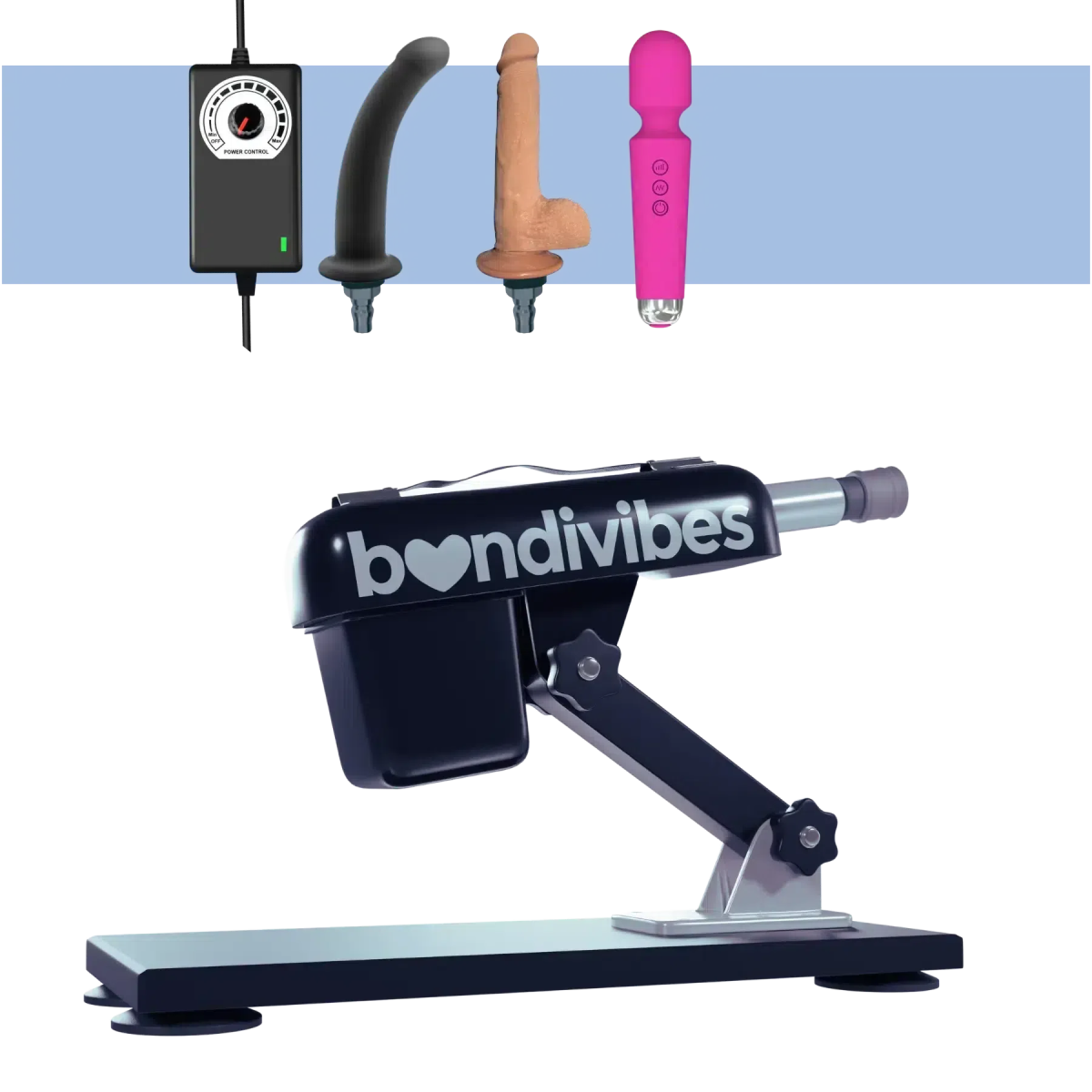 MKII Dildo Sex Machine Pack - Bondivibes