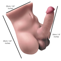 Thumbnail for Male Sex Doll Masturbator (M) Half Torso Bondivibes