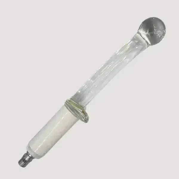 Rapidlock Glass Sex Machine Dildo - Bondivibes