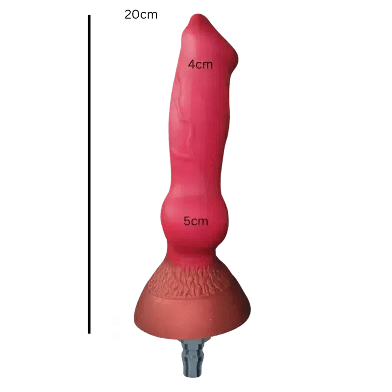 Silicone Sex Machine Wolf Dildo - Bondivibes