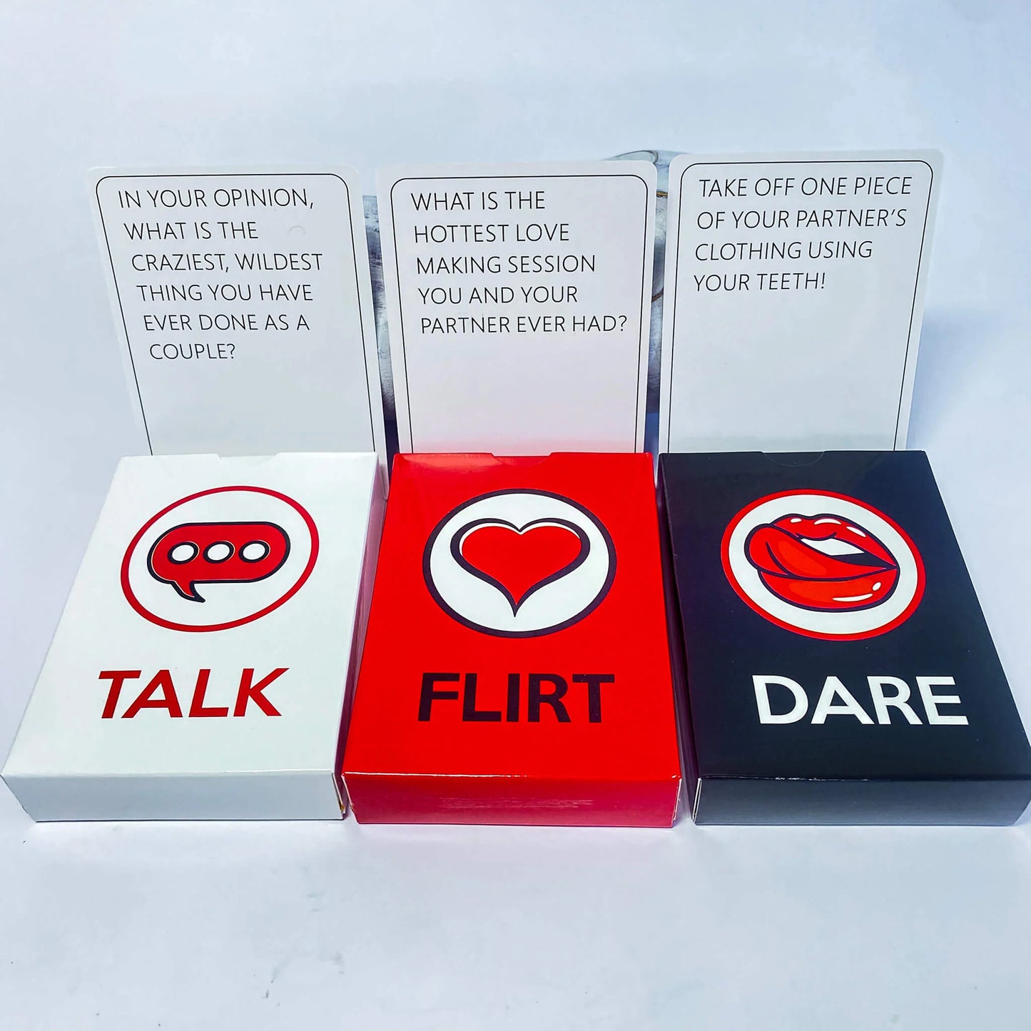 Talk Flirt Dare Card Game