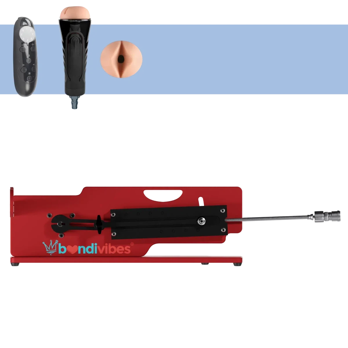 VORA 2 Sex Masturbation Machine Red - Bondivibes