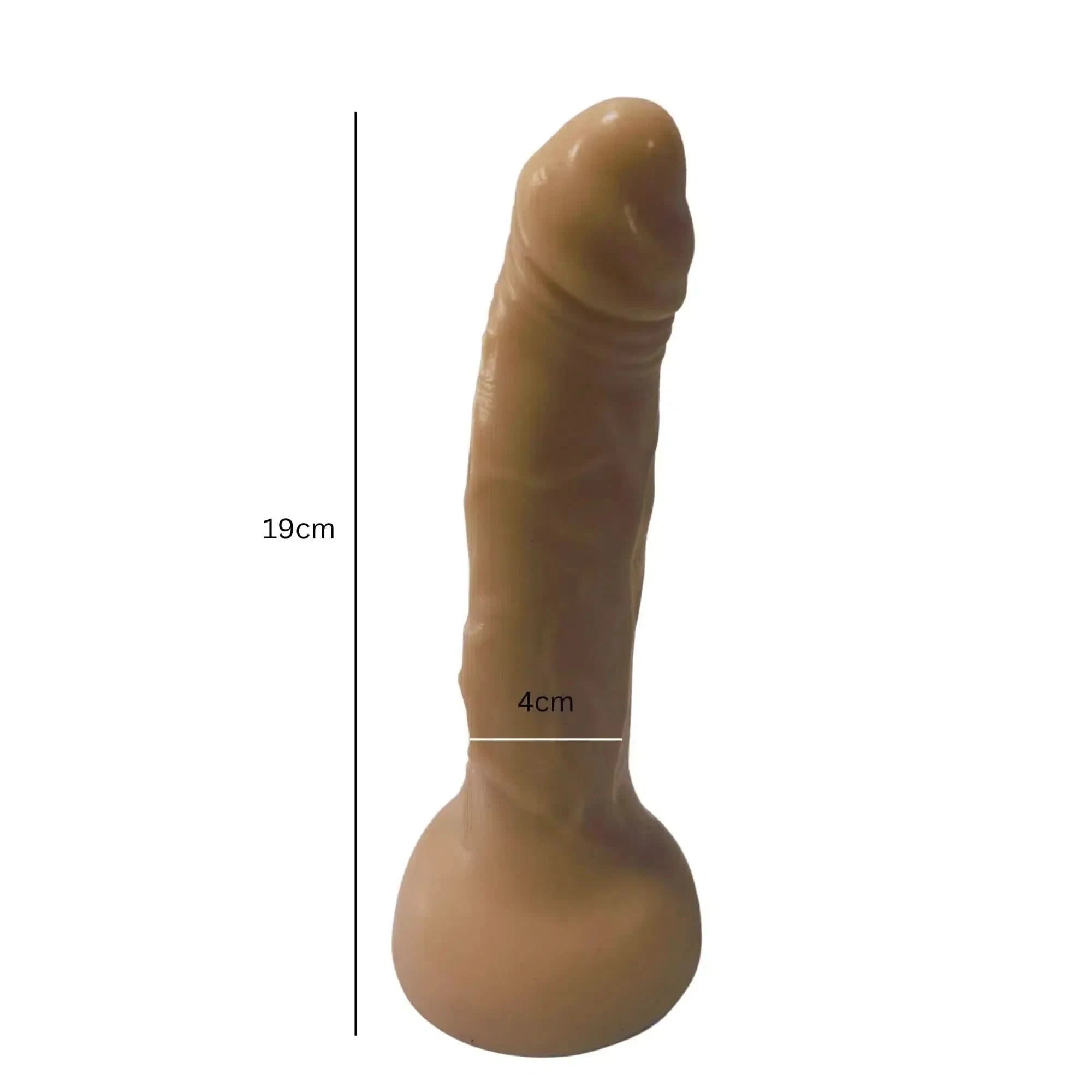 8" Vac - u - lock White Wonder Dildo - Bondivibes