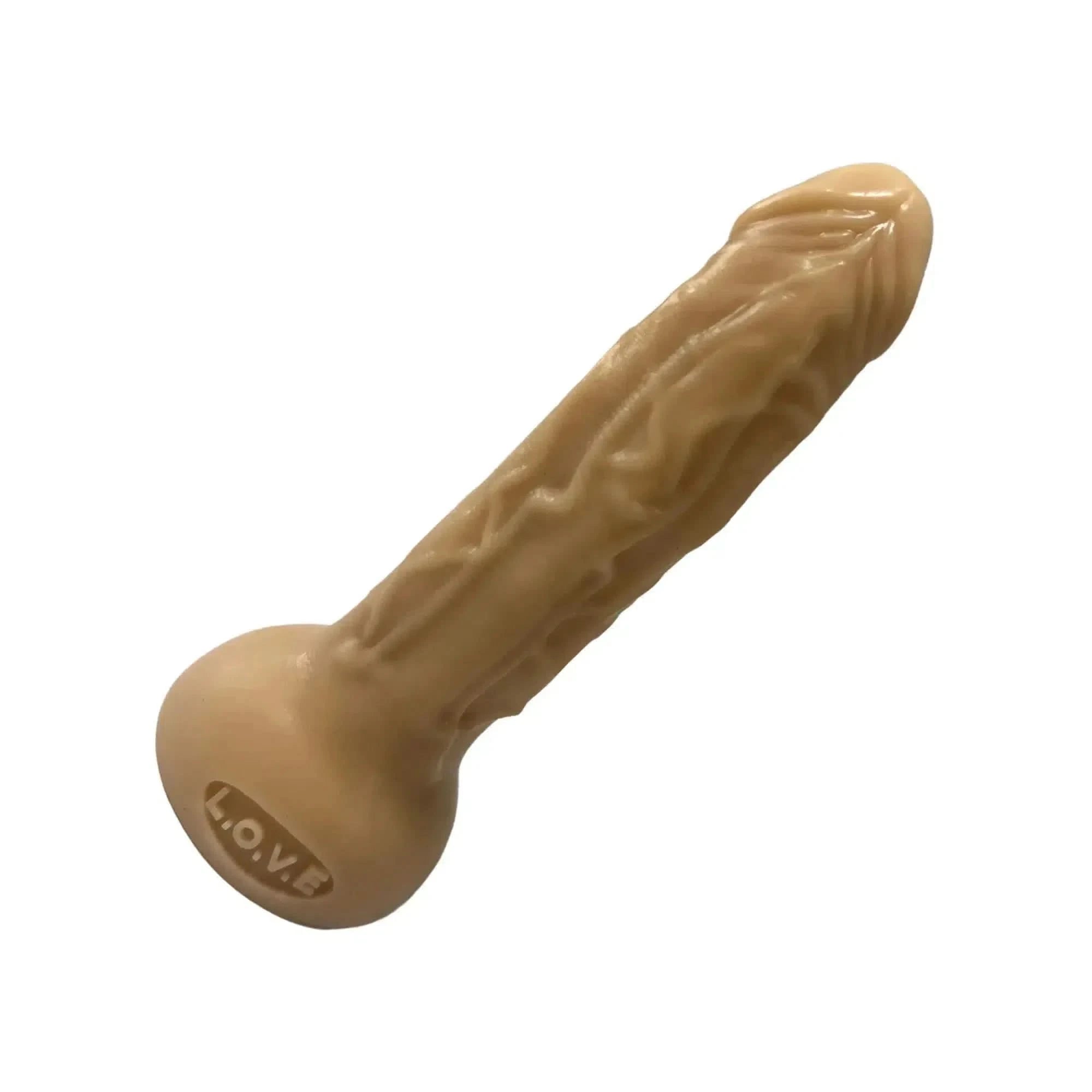 8" Vac - u - lock White Wonder Dildo - Bondivibes