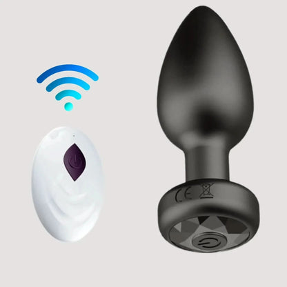 Vibrating Butt Plug with Remote Control - Bondivibes