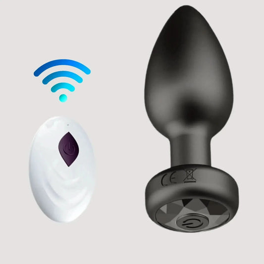 Vibrating Butt Plug with Remote Control - Bondivibes