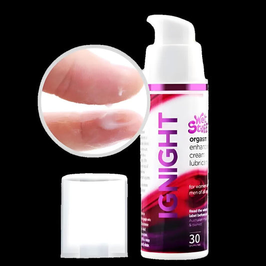 Wet Stuff IGNIGHT Orgasm Enhancing Cream - Bondivibes