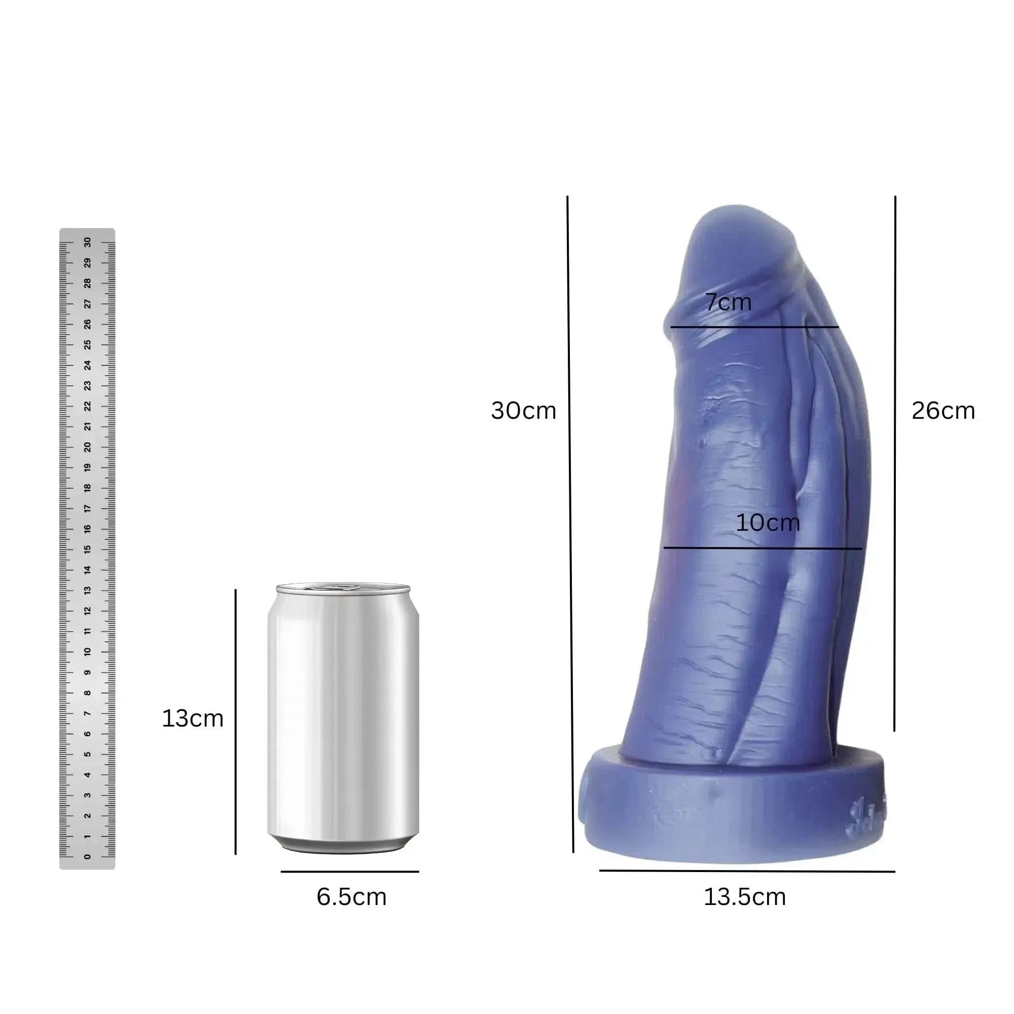 X - Treme 12" Vac - u - lock Big Daddy Dildo - Bondivibes