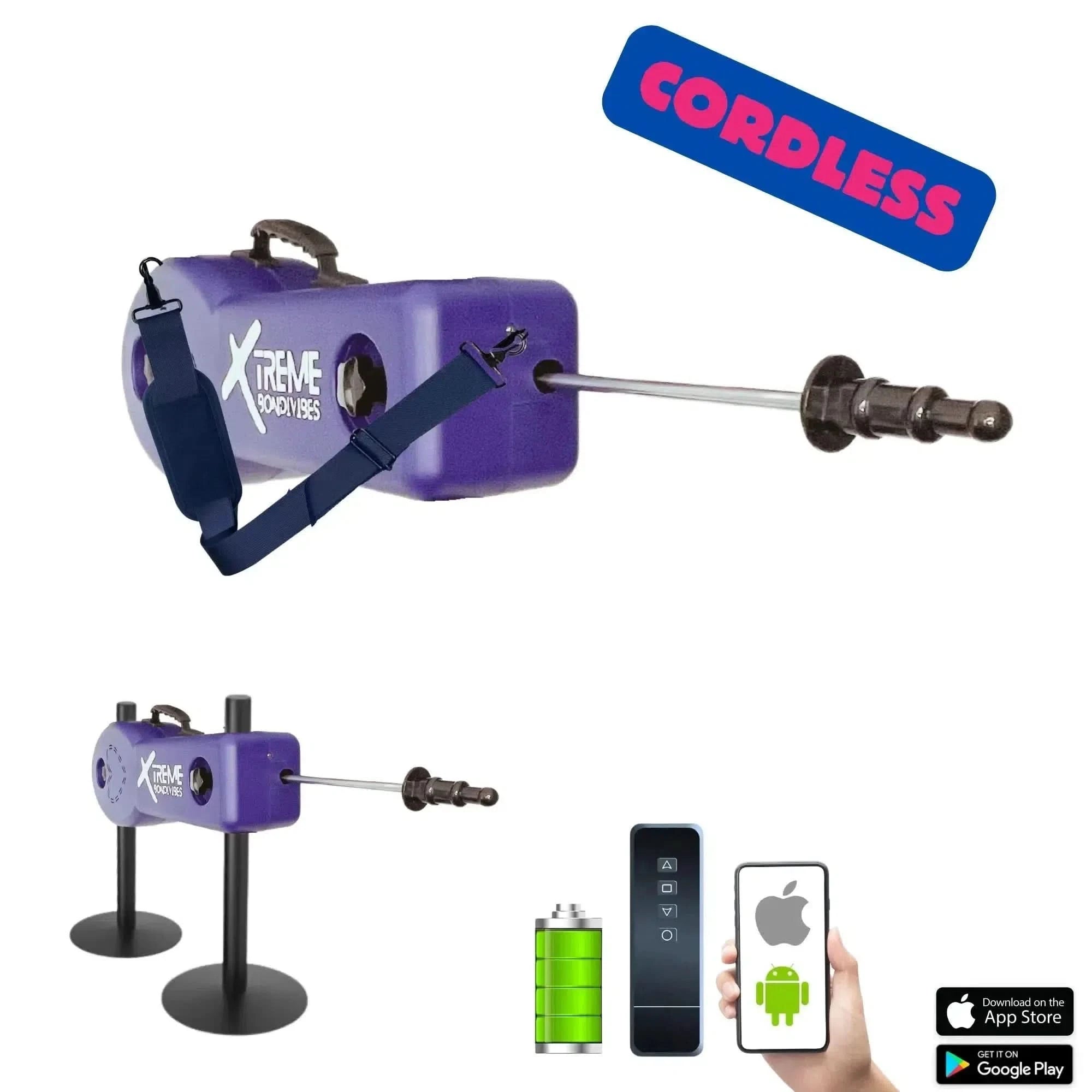X - Treme Cordless Sex Machine D - Bondivibes