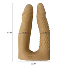 X - Treme Vac - u - lock Double Dildo - Bondivibes