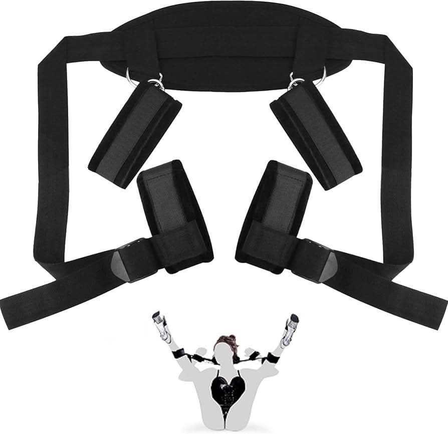 BDSM Leg &amp; Hand Restraint Harness - Bondivibes