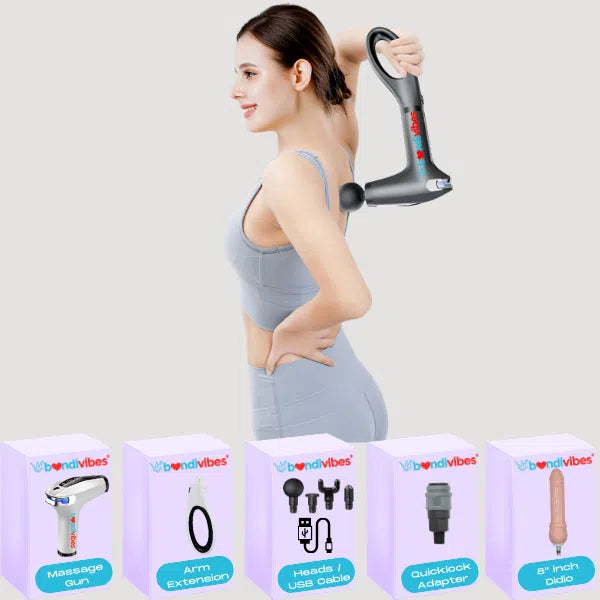 New Airlie-S Massage Gun Dildo Sex Machine