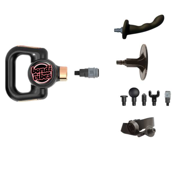 Anal Massage Gun Dildo Bundle - Bondivibes