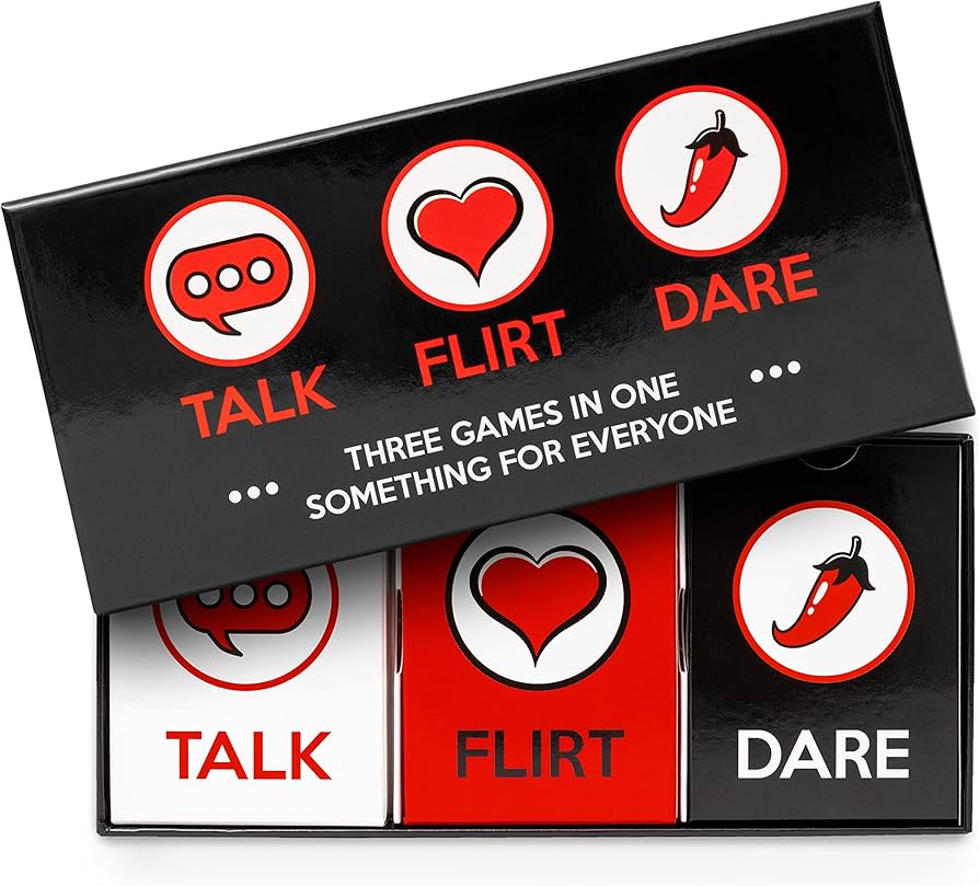 Talk Flirt Dare Card Game - Bondivibes